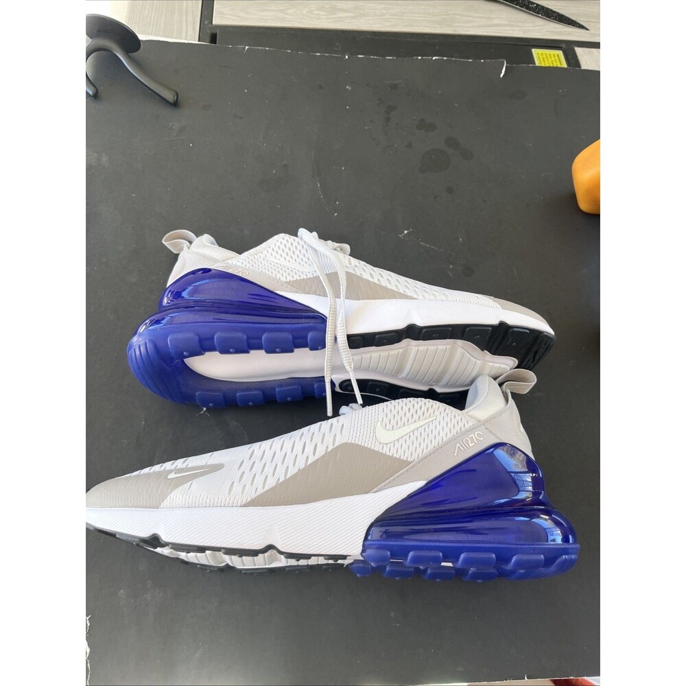 Size 8.5 - Nike Air Max 270 Vast Grey Racer Blue